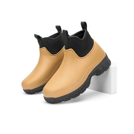 Bellella Men s Garden Shoes Lightweight Rain Boots Waterproof Rubber Boot Slip-On Rainboot Work Outdoor Kitchen Shoe Yellow 12
Bellella Men s Garden Shoes Lightweight Rain Boots Waterproof Rubber Boot Slip-On Rainboot Work Outdoor Kitchen Shoe Yellow 12