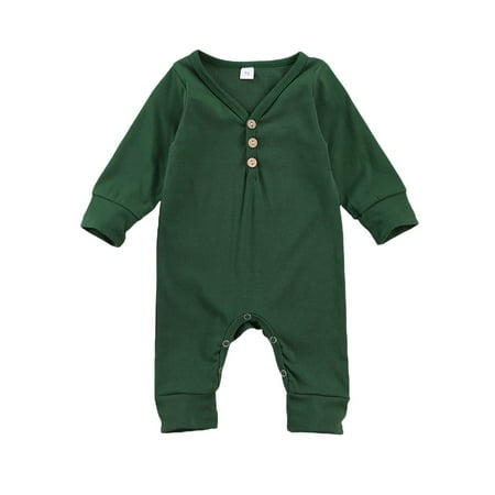 One opening Newborn Baby’s Long Sleeve Jumpsuit Autumn Fresh Solid Color Button One Piece Long Pants
One opening Newborn Baby’s Long Sleeve Jumpsuit Autumn Fresh Solid Color Button One Piece Long Pants