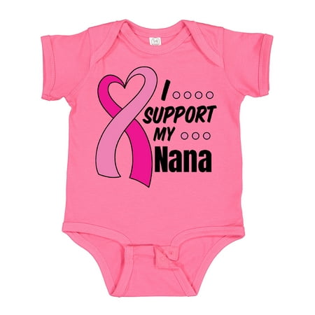 Inktastic Breast Cancer Awareness I Support My Nana with Pink Ribbon Boys or Girls Baby Bodysuit
Inktastic Breast Cancer Awareness I Support My Nana with Pink Ribbon Boys or Girls Baby Bodysuit