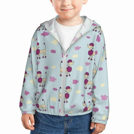 Vsdgher Poodle Dog Kids Sun Protection Hoodie with Zip Rash Guard Tops Children s Long Sleeve Sun Protection Clothing - 18 Months
Vsdgher Poodle Dog Kids Sun Protection Hoodie with Zip Rash Guard Tops Children s Long Sleeve Sun Protection Clothing - 18 Months