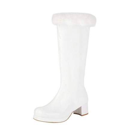 Mackneog Women Mid Calf Boots Autumn And Winter able Simple Solid Color Warm Wool Comfortable Square Heel Thick Heel Side Zipper Gift on Clearance
Mackneog Women Mid Calf Boots Autumn And Winter able Simple Solid Color Warm Wool Comfortable Square Heel Thick Heel Side Zipper Gift on Clearance