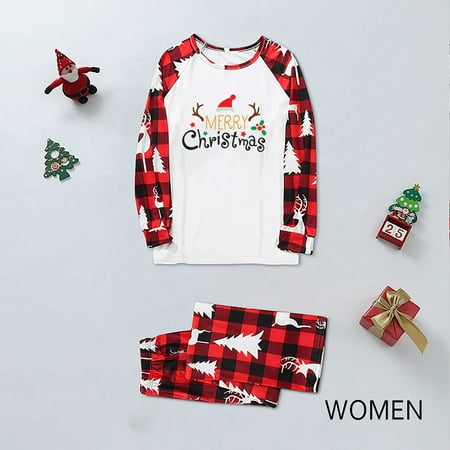 Matching Family Pajamas Sets Christmas PJ s Letter Print Top And Plaid Pants Jammies Sleepwear For Mom
Matching Family Pajamas Sets Christmas PJ s Letter Print Top And Plaid Pants Jammies Sleepwear For Mom
