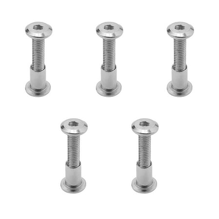 M6 Binding Screws. M6 x 30mm Stainless Steel Binding Screws and Rivet Socket Cap Connecting for Binding Baby Bed Furniture. DIY Leather. Scrapbook and Photo Albums 5Pcs
M6 Binding Screws. M6 x 30mm Stainless Steel Binding Screws and Rivet Socket Cap Connecting for Binding Baby Bed Furniture. DIY Leather. Scrapbook and Photo Albums 5Pcs