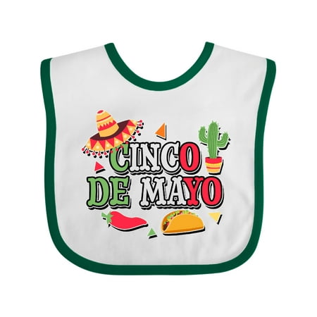 Inktastic Cinco De Mayo with Sombrero Red Chili Pepper Taco and Cactus Gift Baby Boy or Baby Girl Bib
Inktastic Cinco De Mayo with Sombrero Red Chili Pepper Taco and Cactus Gift Baby Boy or Baby Girl Bib