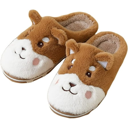 PIKADINGNIS Unisex Cute Puppy Slippers Non-Slip Winter Warm Fluffy Fuzzy House Slippers Indoor & Outdoor
PIKADINGNIS Unisex Cute Puppy Slippers Non-Slip Winter Warm Fluffy Fuzzy House Slippers Indoor & Outdoor