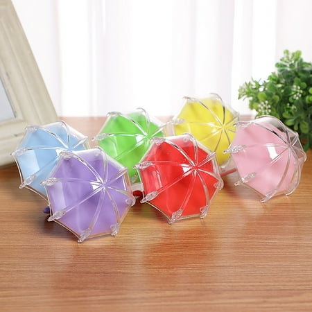 Fogcroll Candy Box Environmental Protection Water Resistant Umbrella Shaped Wedding Garden Decor Pill Tin for Party
Fogcroll Candy Box Environmental Protection Water Resistant Umbrella Shaped Wedding Garden Decor Pill Tin for Party