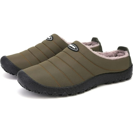 QWZNDZGR Men s Women s Winter Warm Slippers with Fuzzy Plush Lining Slip on House Shoes with Indoor Outdoor Anti-Skid Rubber Sole
QWZNDZGR Men s Women s Winter Warm Slippers with Fuzzy Plush Lining Slip on House Shoes with Indoor Outdoor Anti-Skid Rubber Sole