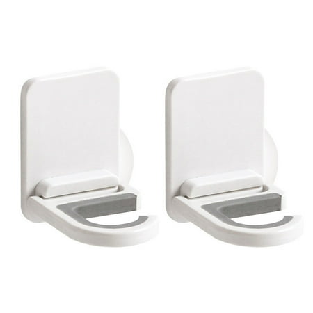 Farfi 2Pcs Mop Holders Easy Installation Trace-less Stable Firmly Fix Nail-free Ventilation ABS Punch-free Mop Storage Racks Bathroom Accessories (White)
Farfi 2Pcs Mop Holders Easy Installation Trace-less Stable Firmly Fix Nail-free Ventilation ABS Punch-free Mop Storage Racks Bathroom Accessories (White)