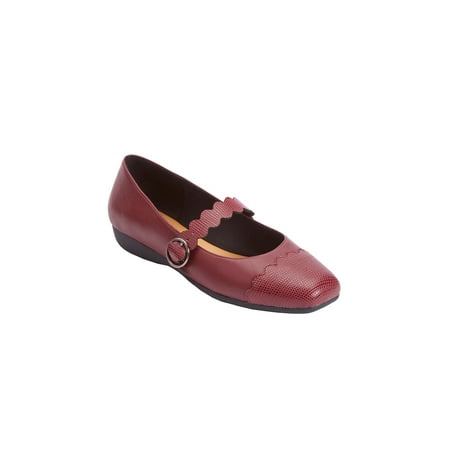 Comfortview Women s Wide Width The Louella Flat