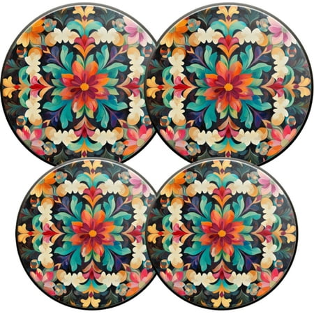 Electric Stove Burner Covers 4 Pcs Round Gas Burner Cover 8 and 10 Inch Decorative Print of Pattern with Floral Mandala Decorative Border 
Electric Stove Burner Covers 4 Pcs Round Gas Burner Cover 8 and 10 Inch Decorative Print of Pattern with Floral Mandala Decorative Border