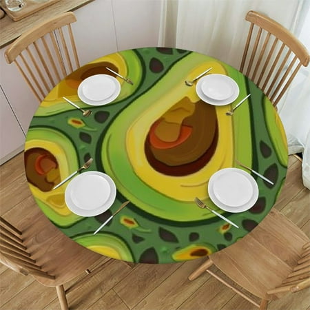 Qlo0ole Pattern Fitted Round Table Cover with Elastic Protector Table Kitchen Dinner Waterproof Oil-Proof Tablecloth Fits Small 42-46
Qlo0ole Pattern Fitted Round Table Cover with Elastic Protector Table Kitchen Dinner Waterproof Oil-Proof Tablecloth Fits Small 42-46