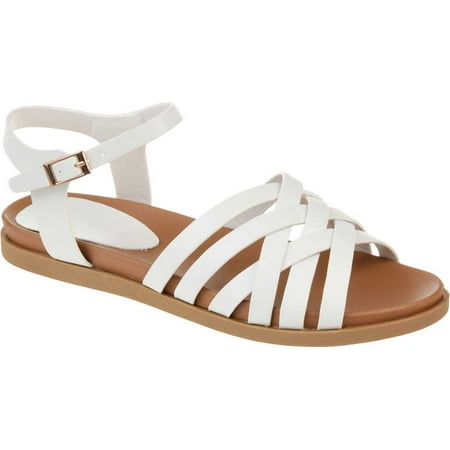 Women s Journee Collection Kimmie Strappy Sandal White Faux Leather 12 M
Women s Journee Collection Kimmie Strappy Sandal White Faux Leather 12 M