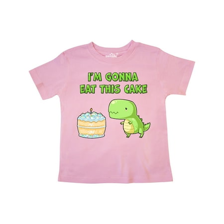 Inktastic I m Gonna Eat This Cake with Cute Green Dinosaur Gift Toddler Boy or Toddler Girl T-Shirt
Inktastic I m Gonna Eat This Cake with Cute Green Dinosaur Gift Toddler Boy or Toddler Girl T-Shirt