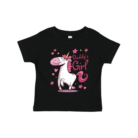 Inktastic Daddy s Girl Unicorn Gift Toddler Toddler Girl T-Shirt