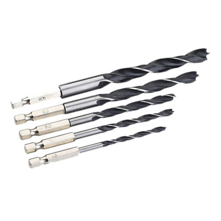 Yubnlvae Woodworking Tools Bits Set High 5pc Steel Hex Drill Speed Tools Three Shank Woodworking Wood Tools & Home Improvement Silver
Yubnlvae Woodworking Tools Bits Set High 5pc Steel Hex Drill Speed Tools Three Shank Woodworking Wood Tools & Home Improvement Silver