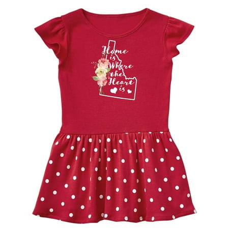 Inktastic Idaho Home is Where the Heart is with Watercolor Floral Gift Toddler Girl Dress
Inktastic Idaho Home is Where the Heart is with Watercolor Floral Gift Toddler Girl Dress