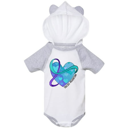 Inktastic Suicide Prevention Awareness Purple and Teal Heart Ribbon Gift Baby Boy or Baby Girl Bodysuit
Inktastic Suicide Prevention Awareness Purple and Teal Heart Ribbon Gift Baby Boy or Baby Girl Bodysuit