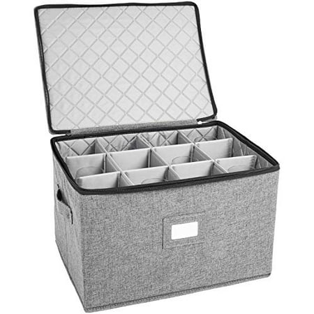storageLAB Wine Glass Storage Fully-Padded Inside with Hard Top and Sides (Grey)
storageLAB Wine Glass Storage Fully-Padded Inside with Hard Top and Sides (Grey)