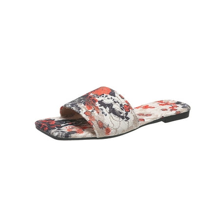 Lacyhop Lady Indoor&Outdoor Non-slip Slip On Slides Ladies Casual Comfortable Color Stitching Flats Cool Open Toe Beach Shoes
Lacyhop Lady Indoor&Outdoor Non-slip Slip On Slides Ladies Casual Comfortable Color Stitching Flats Cool Open Toe Beach Shoes