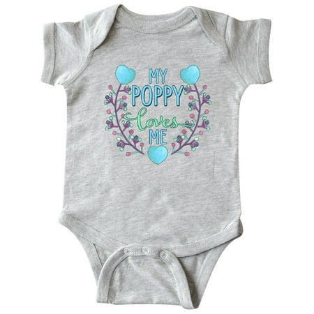 Inktastic My Poppy Loves Me with Flowers and Hearts Gift Baby Boy or Baby Girl Bodysuit
Inktastic My Poppy Loves Me with Flowers and Hearts Gift Baby Boy or Baby Girl Bodysuit