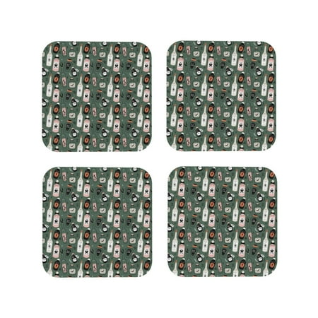 Yiaed Halloween Potions Print Leather Coasters for Drinks - Cup Coasters Coffee Table Kitchen Table Bar Home & Office Gifts Handmade Drink Coasters-Square
Yiaed Halloween Potions Print Leather Coasters for Drinks - Cup Coasters Coffee Table Kitchen Table Bar Home & Office Gifts Handmade Drink Coasters-Square