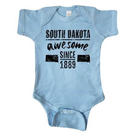 Inktastic South Dakota Awesome Since 1889 Gift Baby Boy or Baby Girl Bodysuit
Inktastic South Dakota Awesome Since 1889 Gift Baby Boy or Baby Girl Bodysuit