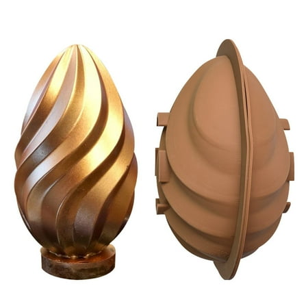 2 PCS Half Water-patterned Egg Cake Silicone Moulds DIY Crystal Epoxy Chocolate Baking Moulds Cake Molds for DIY Dessert
2 PCS Half Water-patterned Egg Cake Silicone Moulds DIY Crystal Epoxy Chocolate Baking Moulds Cake Molds for DIY Dessert
