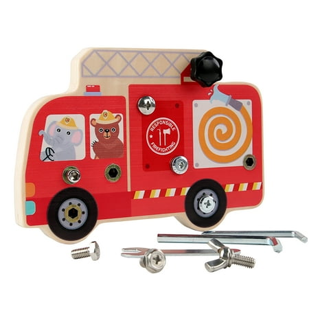 TAONMEISU Montessori Screwdriver Board Set | Wooden Kids Screw Driver Toy Set | Educational Toddler Tool Set Screwdriver Car Toys For Preschool Basic Skills Learning
TAONMEISU Montessori Screwdriver Board Set | Wooden Kids Screw Driver Toy Set | Educational Toddler Tool Set Screwdriver Car Toys For Preschool Basic Skills Learning