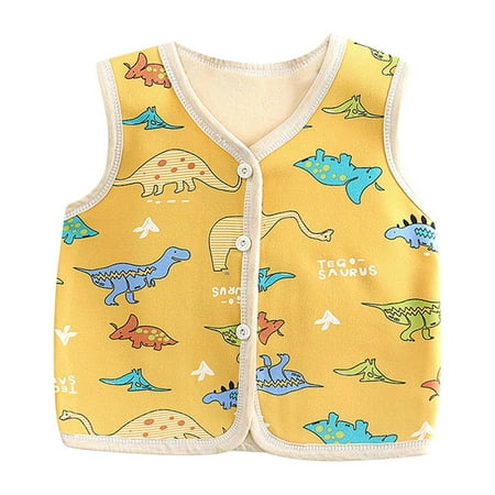 Dadaria Toddler Clothes 6 Months-6 Years Autumn Winter Baby Boys Girls Cartoon Pattern Plus Fleece Cardigan Warm Vest Yellow 12-24 Mobths Toddler
Dadaria Toddler Clothes 6 Months-6 Years Autumn Winter Baby Boys Girls Cartoon Pattern Plus Fleece Cardigan Warm Vest Yellow 12-24 Mobths Toddler