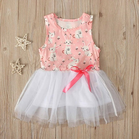 Leutsin Easter Toddler Baby Girls Summer Sleeved Dress Cotton Cartoon Printed Screen Round Neck Gauze Princess Skirt
Leutsin Easter Toddler Baby Girls Summer Sleeved Dress Cotton Cartoon Printed Screen Round Neck Gauze Princess Skirt