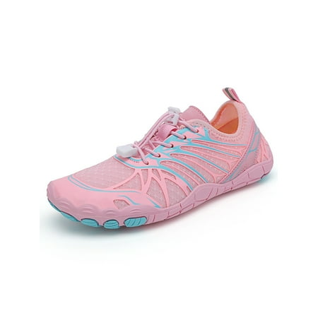 Ritualay Unisex Water Shoes Quick Dry Aqua Socks Barefoot Beach Shoe Breathable Anti-Slip Flats Yoga Outdoor Sport Sneakers Pink 5.5
Ritualay Unisex Water Shoes Quick Dry Aqua Socks Barefoot Beach Shoe Breathable Anti-Slip Flats Yoga Outdoor Sport Sneakers Pink 5.5