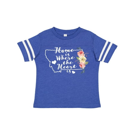 Inktastic Montana Home is Where the Heart is with Watercolor Floral Gift Toddler Boy or Toddler Girl T-Shirt
Inktastic Montana Home is Where the Heart is with Watercolor Floral Gift Toddler Boy or Toddler Girl T-Shirt