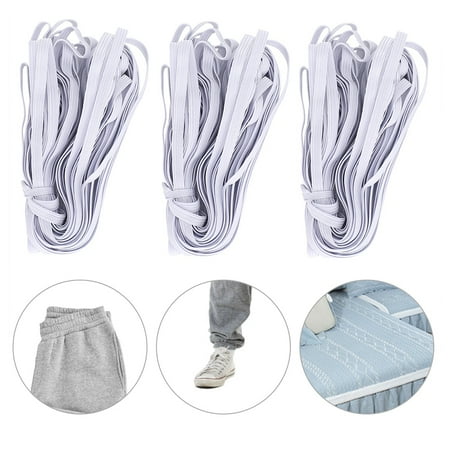 Clothes Elastic Elastic Rope 0.6cm 10m/32.8ft Black White Cuffs For Clothing White
Clothes Elastic Elastic Rope 0.6cm 10m/32.8ft Black White Cuffs For Clothing White