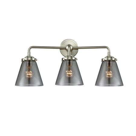 Innovations Lighting 284-3W Small Cone Small Cone 3 Light 24 Wide Bathroom Vanity Light -
Innovations Lighting 284-3W Small Cone Small Cone 3 Light 24 Wide Bathroom Vanity Light -