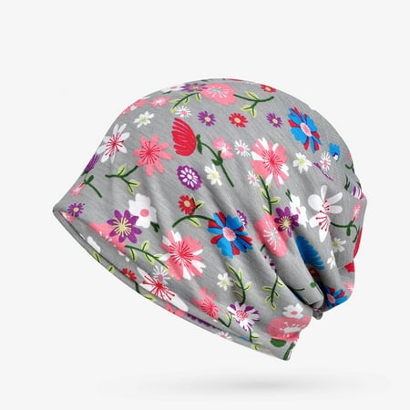 Women s Summer Cotton Printed Bibs + Hoods Dual pPrpose Cap