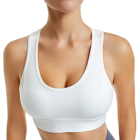 DAETIROS Sports Bras for Women- No steel ring Comfortable Anti-shock Yoga Undershirt Front zipper Running Womens Bras White Size XL
DAETIROS Sports Bras for Women- No steel ring Comfortable Anti-shock Yoga Undershirt Front zipper Running Womens Bras White Size XL