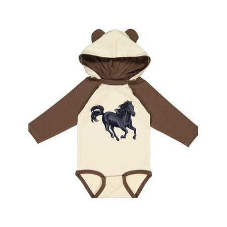 Inktastic Beautiful Galloping Black Horse Gift Baby Boy or Baby Girl Long Sleeve Bodysuit
Inktastic Beautiful Galloping Black Horse Gift Baby Boy or Baby Girl Long Sleeve Bodysuit