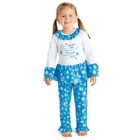 For the First Time in Forever 2 Piece Pajama Sizes 4-16/18 Frozen Size: 4