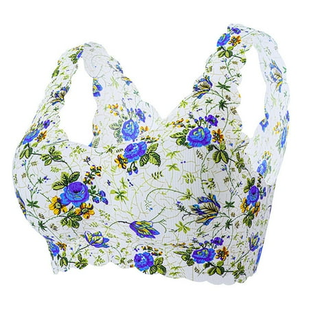 Fabiurt Women s Bra Women s Comfortable And New Traceless Bra With Ice Fragmented Flower Wave Edge And No Steel Ring Bra Dark Blue
Fabiurt Women s Bra Women s Comfortable And New Traceless Bra With Ice Fragmented Flower Wave Edge And No Steel Ring Bra Dark Blue