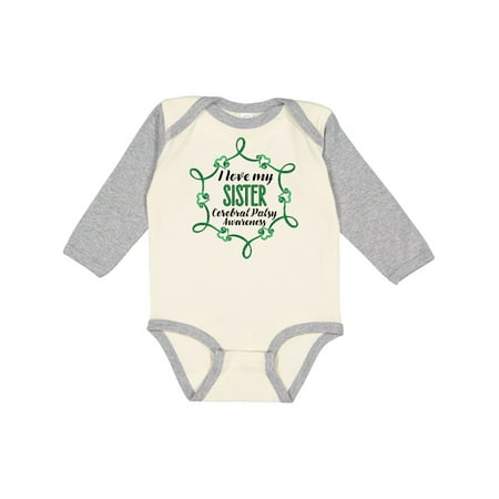Inktastic I Love My Sister Cerebral Palsy Awareness Gift Baby Boy or Baby Girl Long Sleeve Bodysuit
Inktastic I Love My Sister Cerebral Palsy Awareness Gift Baby Boy or Baby Girl Long Sleeve Bodysuit