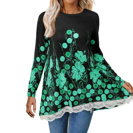 Pianpianzi Long Sleeve Scrub Tops Tops for Women Size Large Yoga Workout Womens Printed Round Neck Lace Long Sleeve Casual T Shirt Blouse Tops
Pianpianzi Long Sleeve Scrub Tops Tops for Women Size Large Yoga Workout Womens Printed Round Neck Lace Long Sleeve Casual T Shirt Blouse Tops
