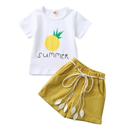 Toddler Kids Baby Girl Summer Strawberry Fruit Letter Print Tops Shorts Outfits Set Fashion Children s Suit
Toddler Kids Baby Girl Summer Strawberry Fruit Letter Print Tops Shorts Outfits Set Fashion Children s Suit