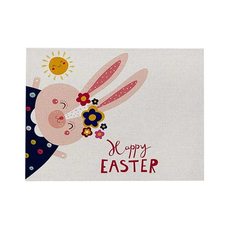 Yedhsi 1PC Easter Kitchen Waterproof Insulation Cotton And Linen Western Placemat Place Mats
Yedhsi 1PC Easter Kitchen Waterproof Insulation Cotton And Linen Western Placemat Place Mats