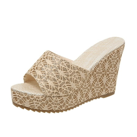 adviicd Wedge Sandals for Women Clear Wedge for Women Sandals Ladies Fashion Summer Cloth Exquisite Lace Wedge Fish Mouth Coconuts Sandals for Women
adviicd Wedge Sandals for Women Clear Wedge for Women Sandals Ladies Fashion Summer Cloth Exquisite Lace Wedge Fish Mouth Coconuts Sandals for Women