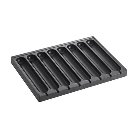 8 Grids Sausage Pan DIY Nonstick Hot for Outdoor Breakfast Cooking