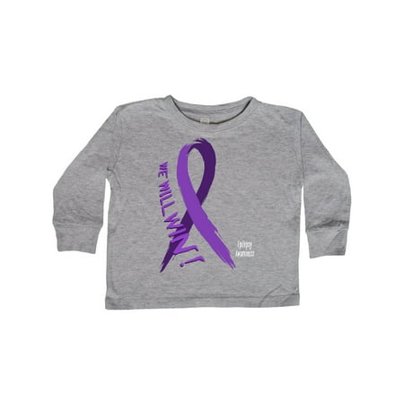 Inktastic We Will Win Epilepsy Awareness with Purple Ribbon Gift Toddler Boy or Toddler Girl Long Sleeve T-Shirt
Inktastic We Will Win Epilepsy Awareness with Purple Ribbon Gift Toddler Boy or Toddler Girl Long Sleeve T-Shirt