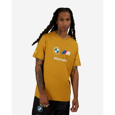 PUMA Men's BMW M Motorsport Essentials Logo T-Shirt YELL-XL