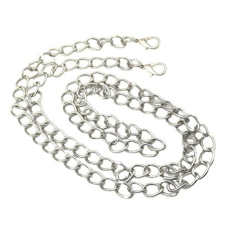 Sofullue 47 In Iron Flat Chain Silver Strap Purse Shoulder Cross Body Replacement Straps
Sofullue 47 In Iron Flat Chain Silver Strap Purse Shoulder Cross Body Replacement Straps