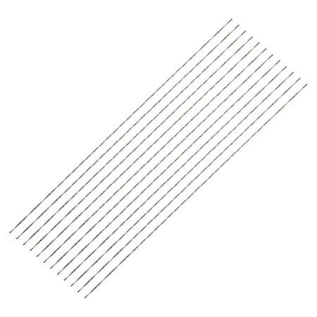 Uxcell 12pcs Scroll Saw Blades 0.65mm Width High Carbon Steel Curved Sawing for Wood Metal Plastic Cutting(1#)
Uxcell 12pcs Scroll Saw Blades 0.65mm Width High Carbon Steel Curved Sawing for Wood Metal Plastic Cutting(1#)