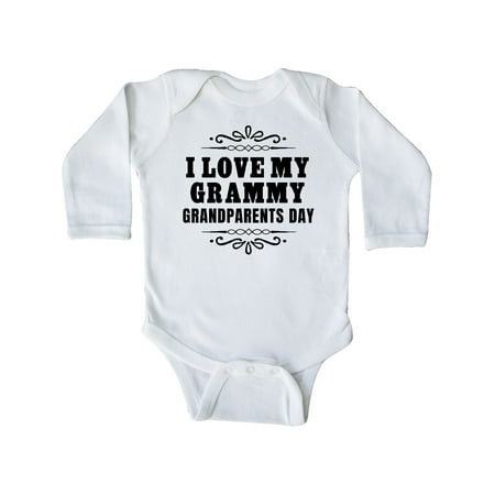 Inktastic Grandparents Day I Love My Grammy Gift Baby Boy or Baby Girl Long Sleeve Bodysuit
Inktastic Grandparents Day I Love My Grammy Gift Baby Boy or Baby Girl Long Sleeve Bodysuit
